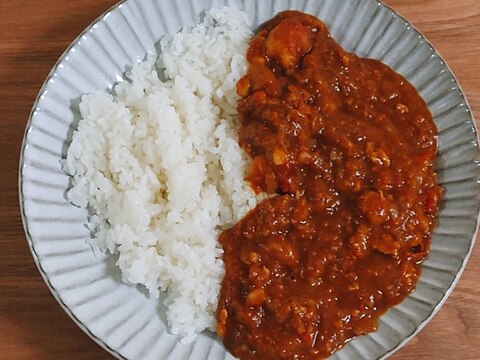 圧力鍋でつくる無水ポークカレー